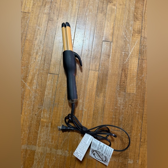 CHI Air Setter 2-in-1 Flat Iron and Curler Gold And Black Hair Tool Ceramic - Picture 10 of 12